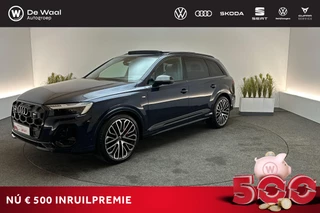 Hoofdafbeelding Audi Q7 Audi Q7 60 TFSI e 490pk S tronic quattro Pro Line S Competition | S line, Park Assist, Panoramadak, Trekhaak Zwenkbaar |