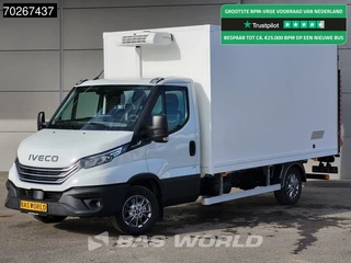 Iveco Daily 35S18 BPM VRIJ! 3.0L Koelwagen Laadklep Thermoking C-250 LED ACC Navi Airco Koel Koeler Kühl Kühler Kühlkoffer Bakwagen 20m3 Airco