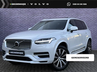 Volvo XC90 2.0 T8 Recharge AWD Inscription | Schuif-/-kanteldak | Trekhaak | Elektr. verstelbare stoelen | Harman Kardon | Extra getint glas | Adaptieve cruise control | Camera | Stoel-/Stuurverwarming | BLIS | Keyless |