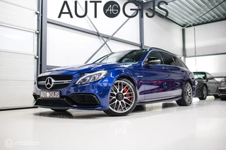 Mercedes C-klasse Estate AMG 63 S 585 pk | Drivers Pack | Unieke samenstelling | Stoelkoeling | Dealer OH | 2e eigenaar | Camera | Burmester | CarPlay |