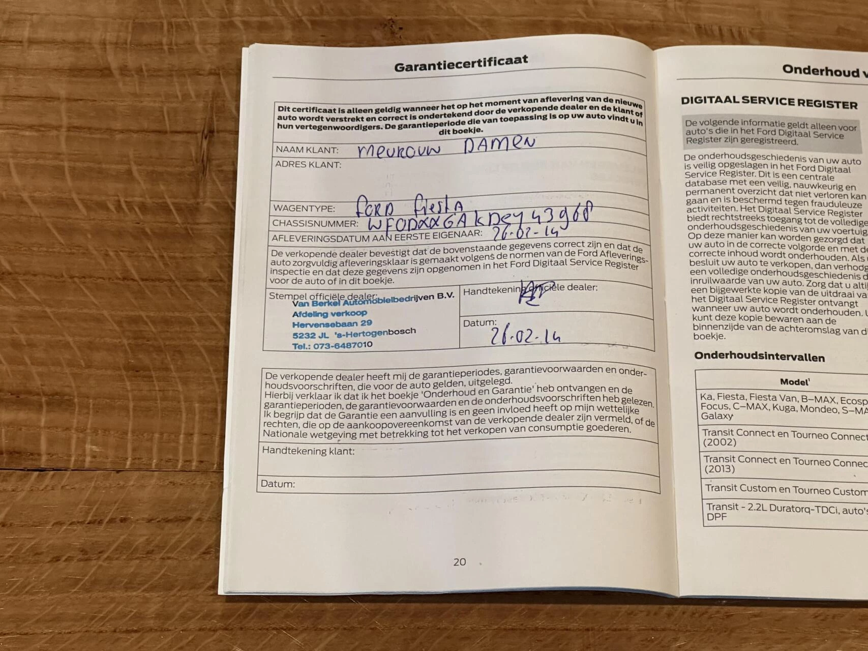 Hoofdafbeelding Ford Fiesta