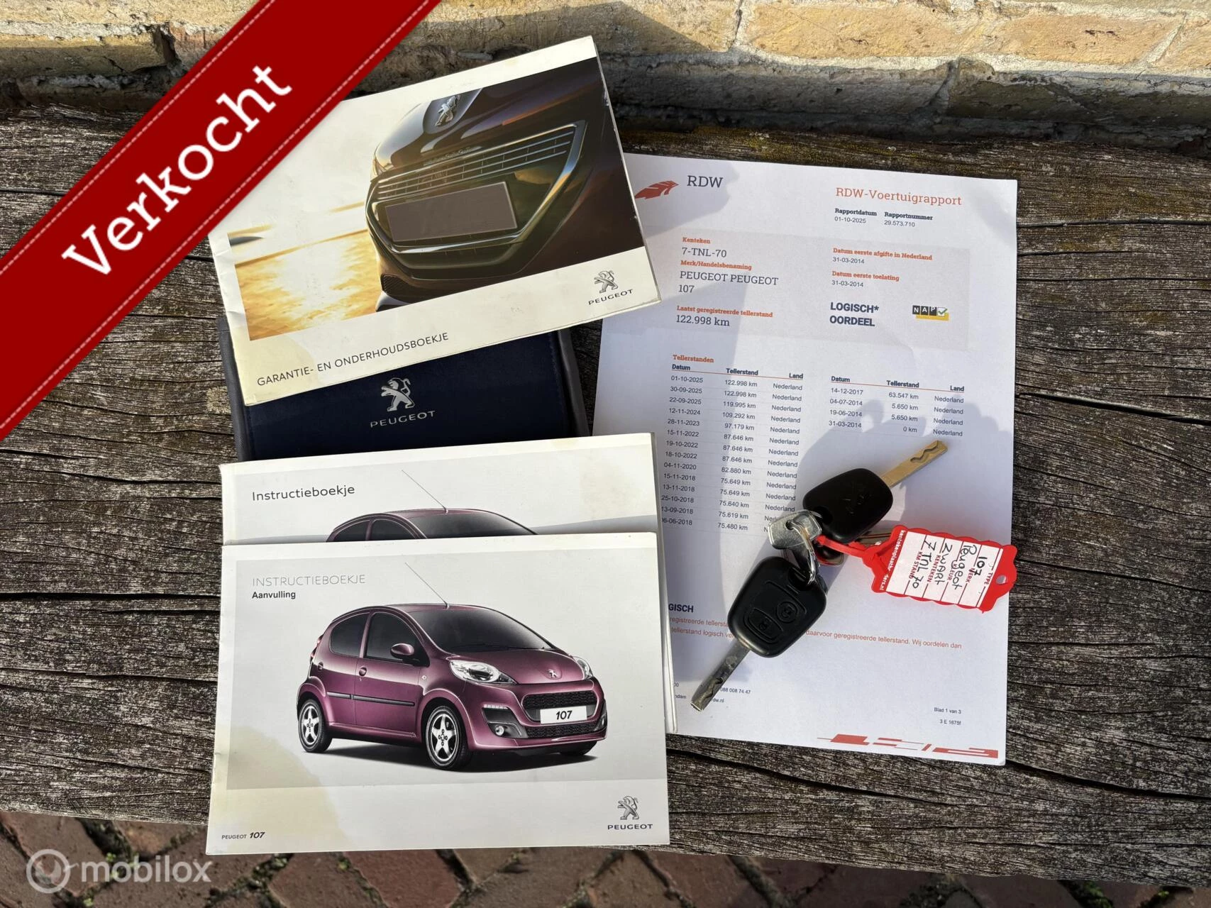 Hoofdafbeelding Peugeot 107