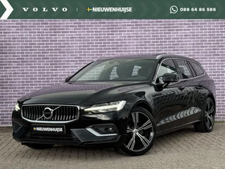 Volvo V60 2.0 B3 Inscription Apple Carplay/Android auto | Trekhaak | Panorama dak | Leder | Memory | Camera | LED | Keyless |