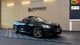 BMW 2-serie Cabrio M240i High Executive|HARMAN KARDON|MEMORYSEATS|KEYLESS|CARPLAY|SFEERVERLICHT|SHADOWLINE|340PK|DEALERONDERHOUDEN