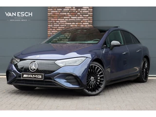 Hoofdafbeelding Mercedes-Benz EQE Mercedes-Benz EQE 350+ Business Solution AMG 96 kWh | Airmatic | Achterasbesturing | Distronic+ | Burmester | HUD | Surround Camera | Digital Light | Panoramadak | Warmtepomp | Augmented Reality | Keyless Go |