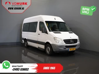 Mercedes-Benz Sprinter 313 2.2 CDI L2H2 €9.014 Incl. BTW BPM VRIJ! EXPORT ONLY Combi/ 9 Persoons/ Kombi/ 9P/ Airco/ Rolstoellift