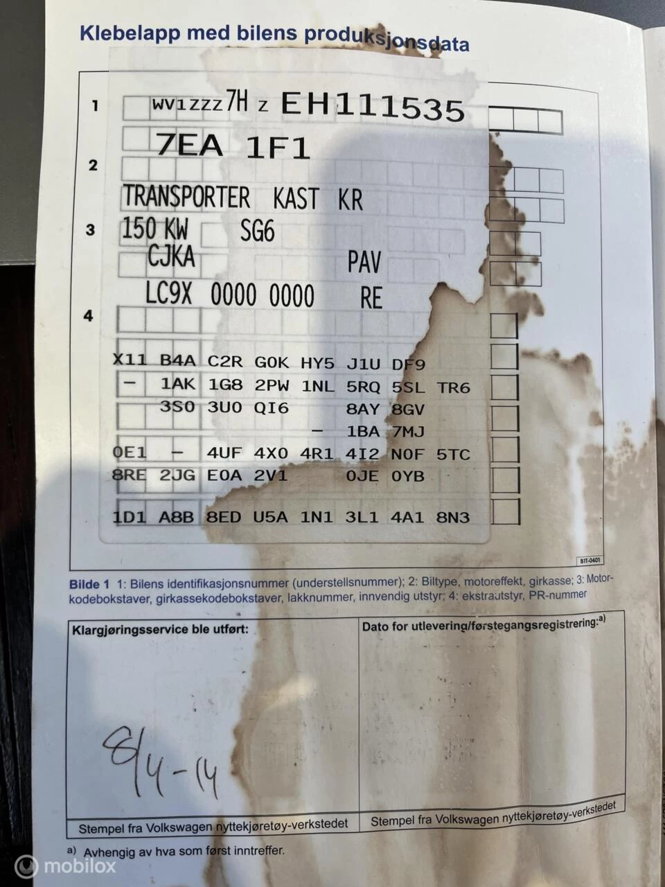 Hoofdafbeelding Volkswagen Transporter