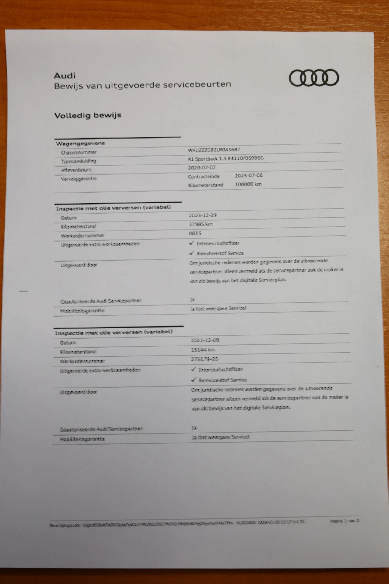 Hoofdafbeelding Audi A1 Sportback