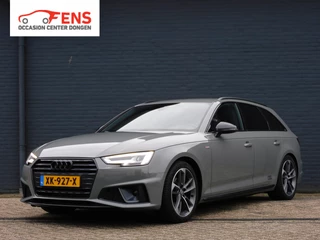 Audi A4 Avant 40 TFSI Sport S line black edition TOPSTAAT! DEALER ONDERHOUDEN! LEER! NAVI! BLUETOOTH! 