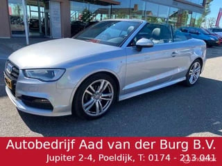 Audi A3 Cabriolet 1.4 TFSI Automaat S-Tronic CoD Ambiente Pro S-Line Plus , Nederlandse auto , Stoel verwarming , Nek verwarming , Windscherm