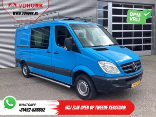 Mercedes-Benz Sprinter 313 2.2 CDI Aut. L2 DC Dubbel Cabine EXPORT ONLY Airco/ 2.8t Trekverm./ Imperiaal & Trap/ 7 Pers.