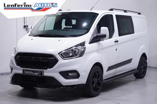 Ford Transit Custom 2.0 TDCi 130 pk Dubbel Cabine Edition Navi Camera, RAPTOR Grille, 18" LMV, Treeplanken, Spoiler Pack, 6-Zits