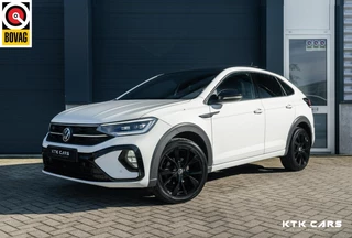 Hoofdafbeelding Volkswagen Taigo Volkswagen Taigo 1.5 TSI R-Line BlackStyle Pano|iQ-Light|Sfeer|Line|CarPlay|SmartClimate|Camera