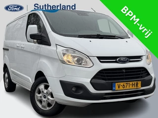 Hoofdafbeelding Ford Transit Custom Ford Transit Custom 270 2.0 TDCI L1H1 Limited 130pk | Achteruitrijcamera | Cruise control | Trekhaak | 3 zits | Navigatie | Bluetooth