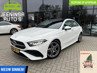 Mercedes A-klasse 180 AMG Line|Distronic|Pano|18"AMG-wielen|Camera|Stoelverwarming