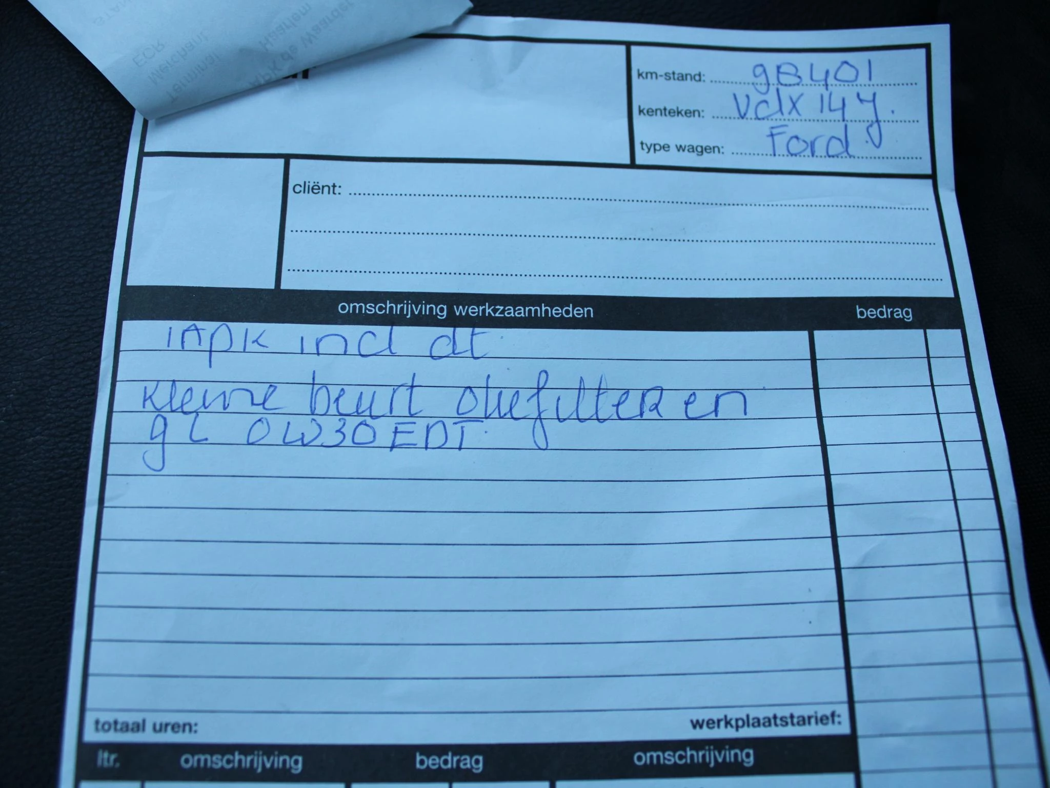 Hoofdafbeelding Ford Transit Custom