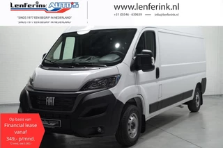 Fiat Ducato 2.2 MultiJet 140 pk L3H2 v.a. 349,- p/mnd, 13m3 Cruise Control, Multistuur, PDC achter, 3-Zits