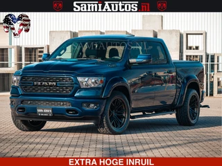 Dodge Ram Pick-Up SPORT | 5.7 V8 4x4 HEMI | PANORAMA DAK | GROOTSCHEM 12 INCH | LPG | Patriot Blue | CREW CAB | DUBBELE CABINE | 5 PERSOONS | DC | VOORRAAD NR 2555 - 3325