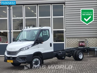 Iveco Daily 35C18 3.0L Automaat Dubbellucht 2025 model 410WB Trekhaak ACC LED Camera Airco Chassis Cabine Fahrgestell Airco Trekhaak