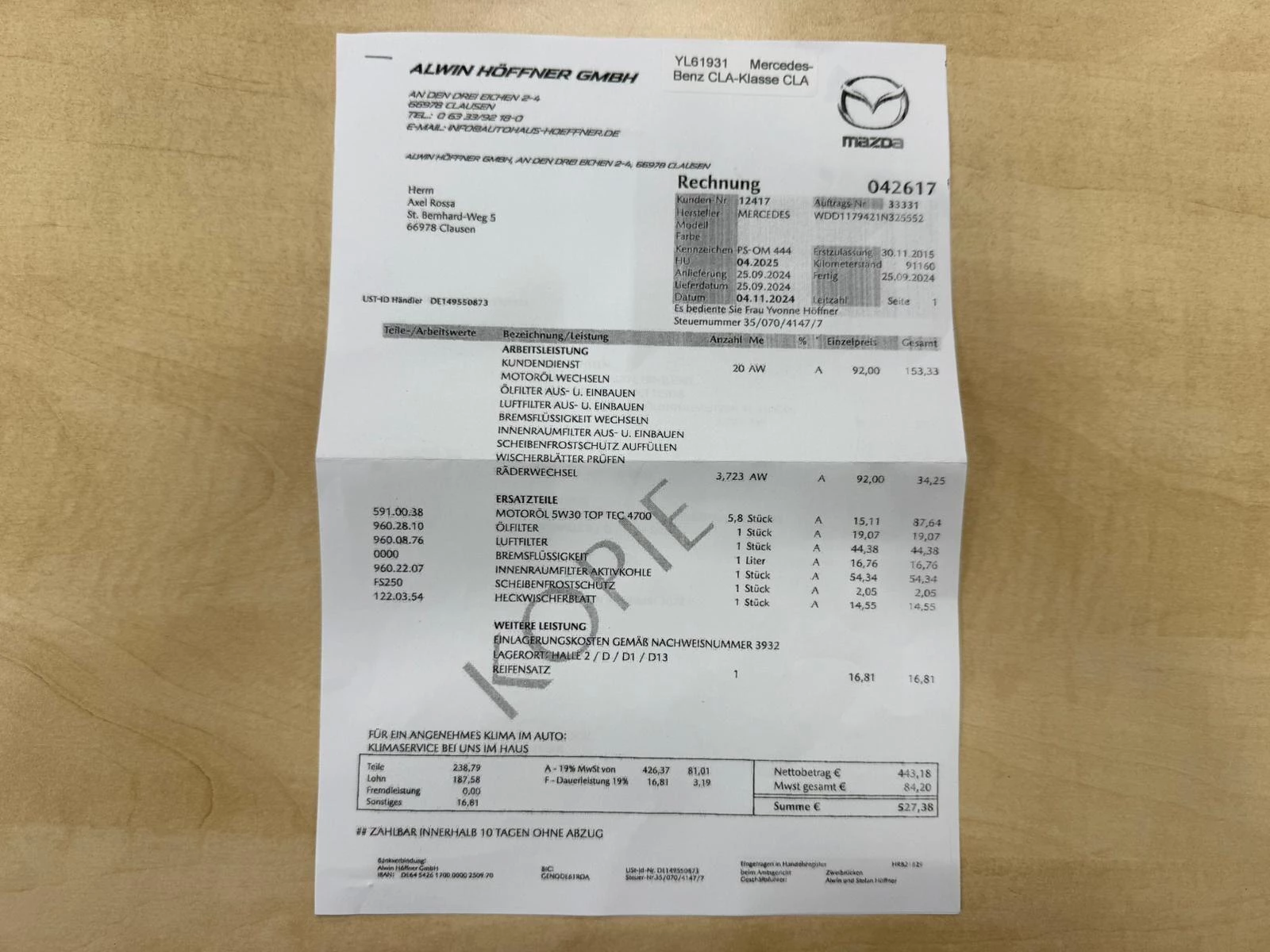 Hoofdafbeelding Mercedes-Benz CLA