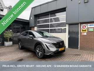 Hoofdafbeelding Nissan ARIYA Nissan Ariya 66 kWh SOH 97% PANO/STUUR+STOEL VERW. *ALL-IN PRIJS*