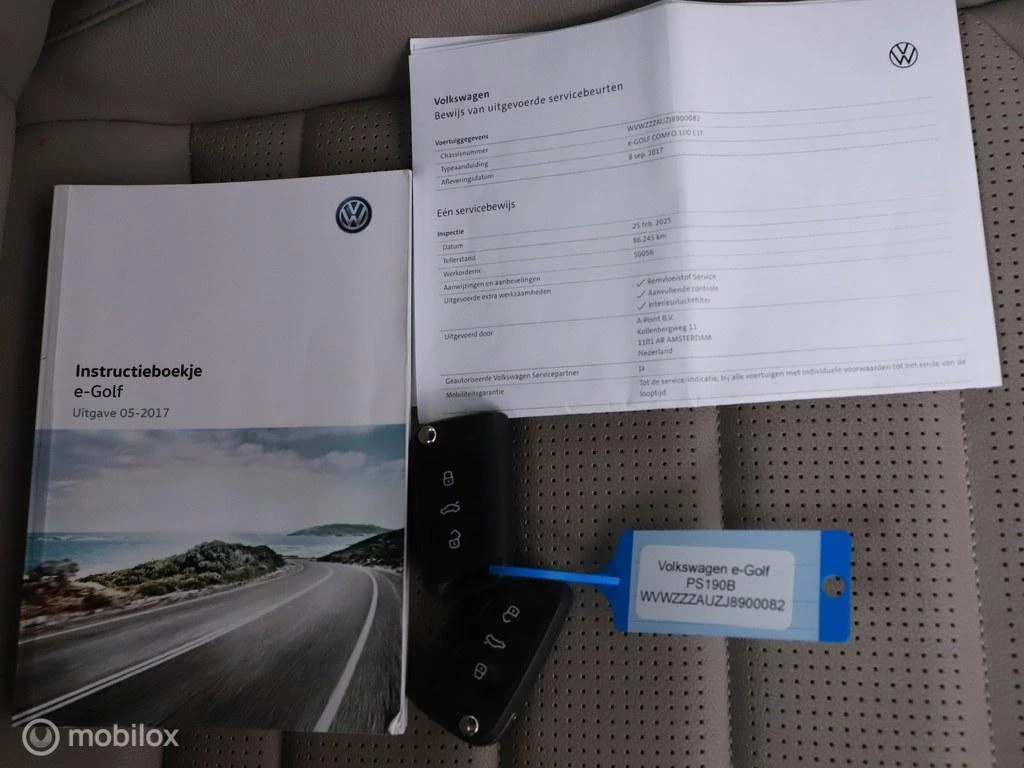 Hoofdafbeelding Volkswagen e-Golf