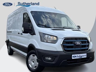Hoofdafbeelding Ford E-Transit Ford E-Transit 350 L3H2 Trend 68 kWh | SCI | Navigatie | 360 graden camera | Stoelverwarming/Stuurwielverwarming | Adaptive cruise control | Pro Power onboard (stekkervoeding 2,3 kW)
