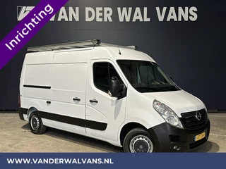 Hoofdafbeelding Opel Movano Opel Movano 2.3 CDTI 146pk L2H2 inrichting Euro6 Airco | Omvormer | Navigatie | Camera | Imperiaal Cruisecontrol, Trekhaak, Parkeersensoren, Bijrijdersbank