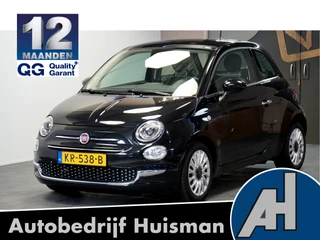 Fiat 500 0.9 TwinAir Turbo Dualogic Lounge PANORAMADAK + CRUISE + AIRCO + SCHAKELFLIPPERS + CHROOMPAKKET + KLEURENSCHERM MULTIMEDIA + LED DRL + MF-STUURWIEL + CV OP AFSTAND + PARKSENSOREN + 15" LM-VELGEN!!
