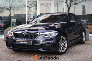 BMW 5-Serie (g30) 520i M-Sport 184pk Aut | LED | Carplay | Sfeer | Cruise | Camera  | Leder | Virtual | Climate