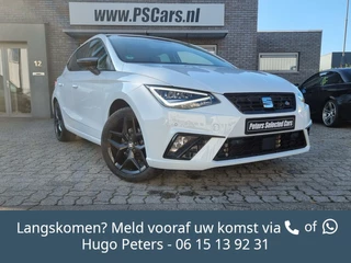 Hoofdafbeelding SEAT Ibiza Seat Ibiza 1.0 TSI FR 116PK!! LED|Carplay|Navi|11-2018|Camara|ACC|DAB