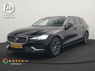 Volvo V60 T6 AWD Core Bright LONG RANGE Plug In Hybrid 350pk Dealer O.H. PHEV | Adaptive Cruise | 360 Camera | Voorstoelen & Stuur Verwarmd | Apple Carplay | Keyless | Navigatie | Virtual | DAB |