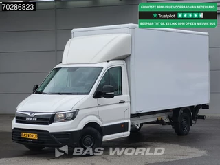 MAN TGE 3.140 Laadklep Automaat Airco Cruise Camera Euro6 Meubelbak Koffer 20m3 Airco Cruise control