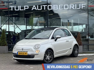 Fiat 500 C 1.2 Lounge Cabrio Airco Audio Mooie staat NAP