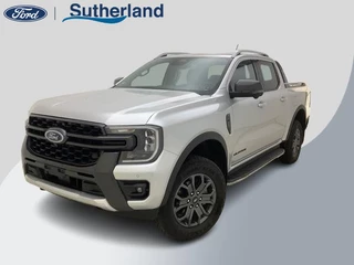 Hoofdafbeelding Ford Ranger Ford Ranger 3.0 V6 Wildtrak Double Cab EcoBlue 241pk!! | 2-zits|  BPM vrij | Rollertop | Trekhaak | Technology Pack | Uniek in Nederland | Verlengde fabrieksgarantie tot 03-2028