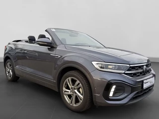 Volkswagen T-Roc Cabrio 1.5 TSI R-Line ** LED, NAVI+, ACC, TREKH, SPIEGEL- & WINTER-PACK, 17-inch LMV ** 1e EIG - VW-AG - UNFALLFREI ** ** INFORMEER OOK NAAR ONZE AANTREKKELIJKE FINANCIAL-LEASE TARIEVEN **