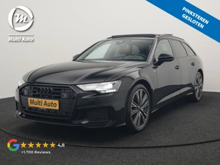 Audi A6 Avant 50 TFSI e Quattro S Line PHEV 300pk Dealer O.H. | Panodak | Adaptive Cruise | Head Up | Camera | Bang & Olufsen | Lederen Comfortzetels Memory & Ventilatie | Sfeerverlichting | Blis | Stoelen & Stuur Verwarmd | Apple Carplay | DAB | Plug In Hybrid |