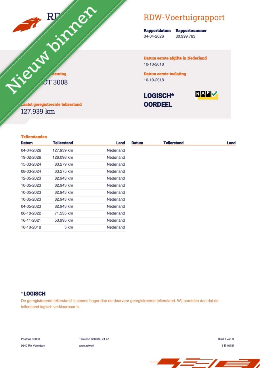 Hoofdafbeelding Peugeot 3008