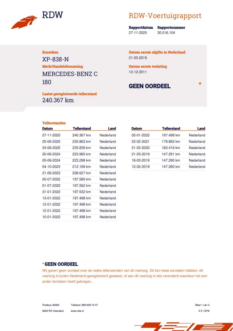 Hoofdafbeelding Mercedes-Benz C-Klasse