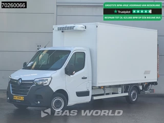 Renault Master 165PK Laadklep Koelwagen Thermo King V-200 MAX 230V stekker -15 Koeler Vries Kühlwagen Kühlkoffer 17m3 Airco Cruise control