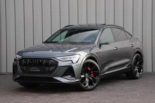 Audi e-tron Sportback 55 S quattro 95 kWh | 408PK | Luchtvering | Head-up | Keyles-go | Sfeerverlichting | B&O | Matrix-led | S-Stoelen | Leder | 2020.