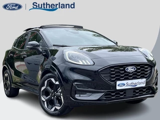 Ford Puma 1.0 EcoBoost Hybrid ST-Line X 155pk Automaat | Panoramadak | Afneembare trekhaak | Winter Pack | Adaptive cruise control | 360 graden camera | Bang&Olufsen | Elektrsiche achterklep | Matrix LED