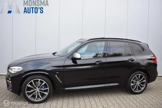 BMW X3 M40i xDrive Saphirschwarz Pano HUD H/K 360°Cam DAB Memory 20" LMV Zeer mooi!