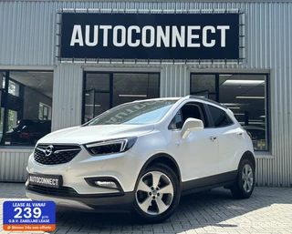 Opel Mokka X 1.4 Turbo. HALF/LEDER, NAVI, CAMERA, 140 PK, CRUISE, DEALER ONDERHOUDEN
