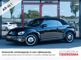 Volkswagen Beetle Cabriolet 1.2 TSI Cup | Stoelverwarming | 18'' Disc Velgen | Climate Control | Cruise Control | Parkeersensoren Voor & Achter | Regensensor | Automatisch Licht | Metallic Lak | Windscherm |