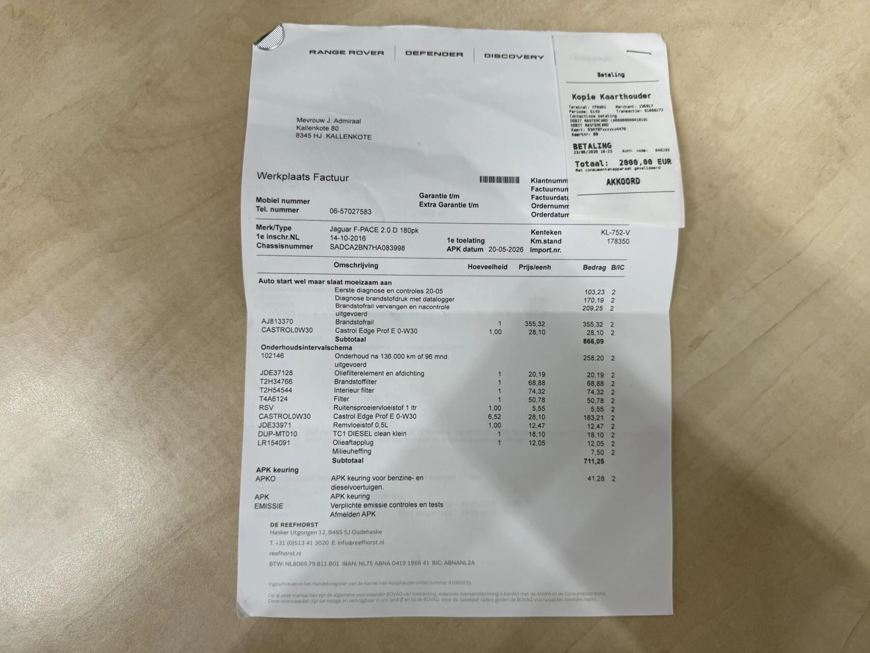 Hoofdafbeelding Jaguar F-PACE