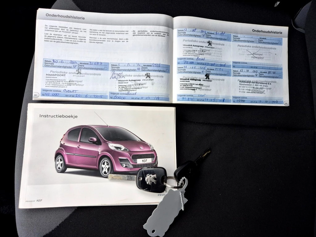 Hoofdafbeelding Peugeot 107