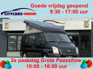 Ford Nugget Westfalia 141 pk 4 slaapplaatsen airco hefdak trekhaak lmv standkachel