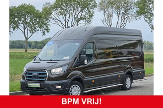 Ford E-Transit 350 L4H3 Trend 68 kWh elektrisch, airco, automaat, navi, camera, side bars, 24 dkm.