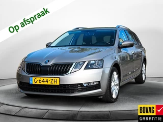 Škoda Octavia Combi 1.0 TSI Greentech Clever Edition (116 PK) 1e-Eig & Dealer-Onderh. BOVAG-Garantie. NL-Auto., Half-Leer,  Navigatie/Apple-Carplay/Android-Auto, Cruisecontrol, Parkeersensoren, DAB, Stoelverwarming, Licht-Zicht-Pakket, Lm-Velgen-17Inch, Privacy-Glas